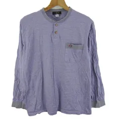 ダックス 長袖Ｔシャツ トップス ロンT コットン メンズ Lサイズ パープル DAKS 【中古】のサムネイル