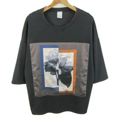 キャスパージョン 半袖Ｔシャツ トップス グラフィックT 花柄 メンズ Mサイズ ブラック CASPER JOHN 【中古】のサムネイル