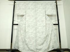 智福チャン358様専用 白大島紬 カタス式着物 - メルカリ