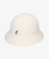 [新品/正規品] KANGOL(カンゴール) FURGORA CASUAL ベル型ハット ホワイト