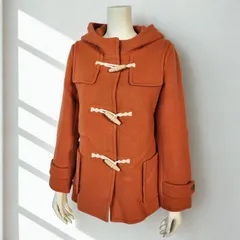 アバハウス コレックス collex　ウール メルトンダッフルコート　オレンジ　レディース