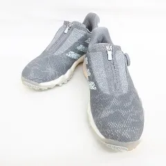 アディダス adidas コードカオス22 ボア CODECHAOS 22 BOA ゴルフ ゴルフシューズ ダイヤル式 スパイクレス GX3943 グレー ピンク 23.5