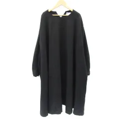 ケイビーエフ KBF アーバンリサーチ ワンピース ロング丈 長袖 One ブラック 黒 /YM22