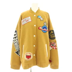 ヴィヴィアンウエストウッドレッドレーベル Vivienne Westwood RED LABEL パッチフェルパブルゾン スタジャン アウター オーブ ワッペン 虎柄 タイガー柄 プリント 00 マスタード 16-12-412007 /YTのサムネイル