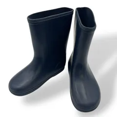 良品　familiar ファミリア　長靴　レインブーツ　キッズシューズ　ロゴ　紺　ネイビー　サイズ16cm