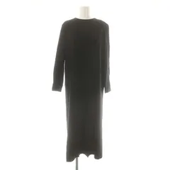 セオリーリュクス theory luxe NEW SAXONY LISSY ワンピース ウール 038 黒 /MI ■OS