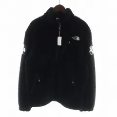 ザノースフェイス THE NORTH FACE ホワイトレーベル リモ RIMO フリース ジャケット FLEECE JACKET ボア ロゴ 長袖 ジップアップ スタンドカラー M 黒 ブラック NJ4FN50L ■GY19 /MQ
