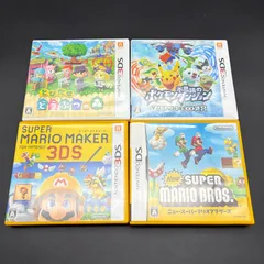 とびだせどうぶつの森 不思議のポケモンダンジョン マリオメーカー マリオブラザーズ 4本セット Nintendo 3DS 動作確認済み