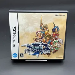 聖剣伝説 ヒーローズオブマナ HEROES of MANA Nintendo DS SQUARE ENIX 動作確認済み