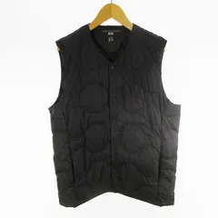 ユニクロ UNIQLO ULTRALIGHTDOWN ウルトラライト ダウンベスト 311-443329 軽量 黒 ブラック L 