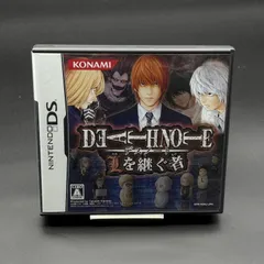 DEATH NOTE デスノート Lを継ぐ者 Nintendo DS KONAMI コナミ 動作確認済み