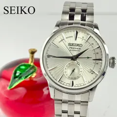 セイコー プレサージュ パワーリザーブ オートマ 自動巻き式 メンズ 862