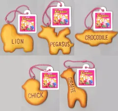 【中古】キーホルダー 全5種セット 「たべっ子どうぶつ THE MOVIE マスコットチャーム」