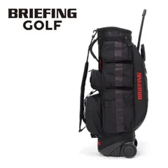 も*フ様 ツアーADコラボ ブリーフィング CR-10 キャディ バッグ 黒 限