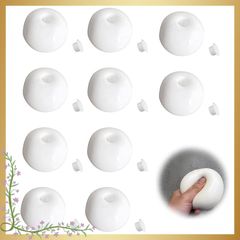 【迅速発送】PAVIKE 真空スクイーズ 10 個入り ストレスボール 皮 真空パック スクイーズ インタラクティブな騒々しい砂、混乱なくアセンブリ可能、コンパクトストレージ 素材頑丈、感覚探求者向け 感覚とストレス解消用（5.5cm）