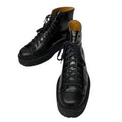 REGULATION Yohji Yamamoto MEN レザー10ホールデミブーツ シューズ 靴 クツ Pour Homme Y's for men ヨウジヤマモトのサムネイル