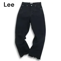 Lee × BAYFLOW リー ベイフロー LL6034★ 通年 ストレッチ カットオフ デニム パンツ ジーンズ Sz.M レディース 黒 日本製