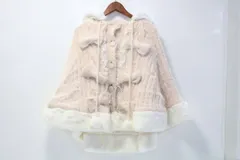 LIZ LISA リズリサ リボン ニットポンチョ ピンク 未使用保管品 11-M122/1/100