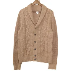 GAP ギャップ 秋冬 ケーブル編み★ ショールカラー カーディガン セーター ニット Sz.M メンズ