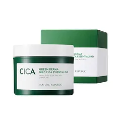 【送料込】【NATURE REPUBLIC OFFICIAL】ネイチャーリパブリック グリーンダーマCICA エッセンシャルパッド 90枚(135mL)×1