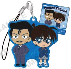 【中古】ストラップ 江戸川コナン＆毛利小五郎 「名探偵コナン きらりんラバーストラップ デュオコレ vol.2 BOXver.」
