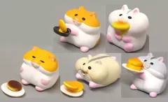 【中古】トレーディングフィギュア 全5種セット 「アニマルアトラクション もっちりハムスターのホットケーキ教室」