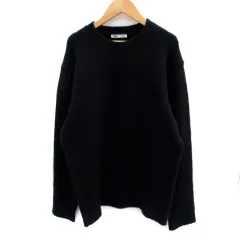 ザラ ZARA ニット セーター 長袖 ラウンドネック M 紺 ネイビー /SM12