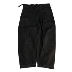 C406 LEMAIRE ルメール カジュアル パンツ 長ズボン ボトムス ブラック 黒系 レディース 50