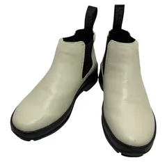 【美品】ルコックスポルティフ (24) サイドゴアブーツ チェルシーブーツ ショートブーツ レイン 希少デザイン