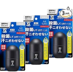 【まとめ買い】メンズビオレ デオドラントZ ロールオン (３個セット, 無香性)