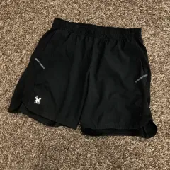 スパイダー SPYDER ハーフパンツ 25 SPYDER スパイダー SOFTSHELL TRAINING SHORT 【38SA093310】【BLK