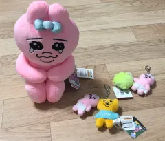 おぱんちゅうさぎ ぬいぐるみ&キーホルダー 3種セット