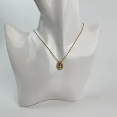 【中古】Christian Dior クリスチャンディオール アクセサリー ネックレス ペンダント ロゴ ゴールド ヴィンテージ レディース【中古美品】HIBUOCHI VINTAGE