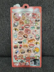 めしめしボンボン　ボンボンドロップ シール おすし 寿司 和風 ぷっくりシール 立体 かわいい ステッカー 手帳デコ コレ活 正規品