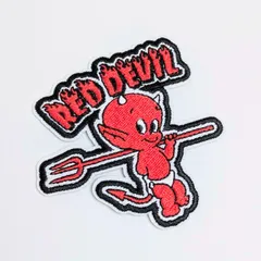 再入荷！送料無料！ ★刺繍アイロンワッペン★【 Hot Stuff the Little Devil ( ホットスタッフ ザ リトルデビル )  】 〚アメリカン雑貨 アメトイ〛