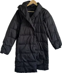 Z1620 【美品タグ付き】LAUTREAMONTロートレアモン　ダウンコート　アウター　ブラック　レディース　38サイズ