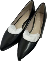 Z1620 【美品】COLE HAANコールハーン　パンプス　靴シューズ　ブラック　レディース