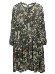 慈雨　センソユニコ　長袖ワンピース　グリーン　ドット　カーキ　40 2025年最新】センソユニコ ワンピースの人気アイテム - メルカリ