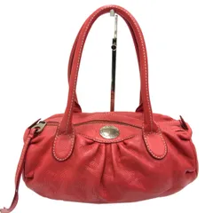 ◆MARC BY MARC JACOBS マークジェイコブス レザー ショルダーバッグ ハンドバッグ 花柄ライニング レディース