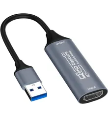 ★キャプチャーボード switch対応 USB HDMI 変換アダプタ HD画質1080P/4Kパススルー機能 HDMI ビデオキャプチャー ゲーム/ビデオ録画/ライブ配信用キャプチャー ボード 電源不要のサムネイル