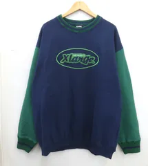 XLARGE エクストララージ 101223012011 RETRO CREWNECK SWEAT レトロ クルーネック スウェット 　未使用美品　L