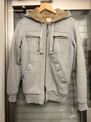 DIESEL(ディーゼル) 裏ボア ダブルジップ パーカー ジャケット