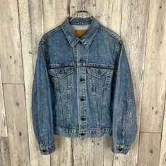 OLD Levi's 90s リーバイス 米国製 USA製 4th 75505 0212 デニム ジャケット Gジャン 40 サイズ