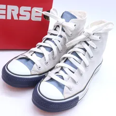 コンバース スニーカー ハイカット オールスター チャックテイラー シューズ 靴 白 レディース 23サイズ ホワイト CONVERSE 【中古】