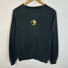 T&C SURF タウン&カントリー サーフ スウェット クルーネック ロゴプリント ブラック 160サイズ メンズ レディース 古着 ストリート　Y2K