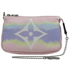 ルイ・ヴィトン Louis Vuitton ミニ ポシェット アクセソワール LVエスカル メイク コスメ アクセサリーポーチ モノグラム パステル M69269 レディース 【中古】