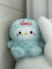 ハンギョドン服を着たハローキティ & シナモロール セットぬいぐるみ