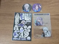 まとめ)ブルーロック 27巻願書 特装版 凪 レオ ステッカー カンバッジ バッジ クリアカード