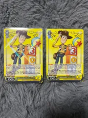 トイストーリー　ヴァイス　ウッディ　RR 2枚セット