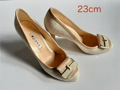 DIANA ダイアナ ベージュ 23cm パンプス アーモンドトゥ　美品